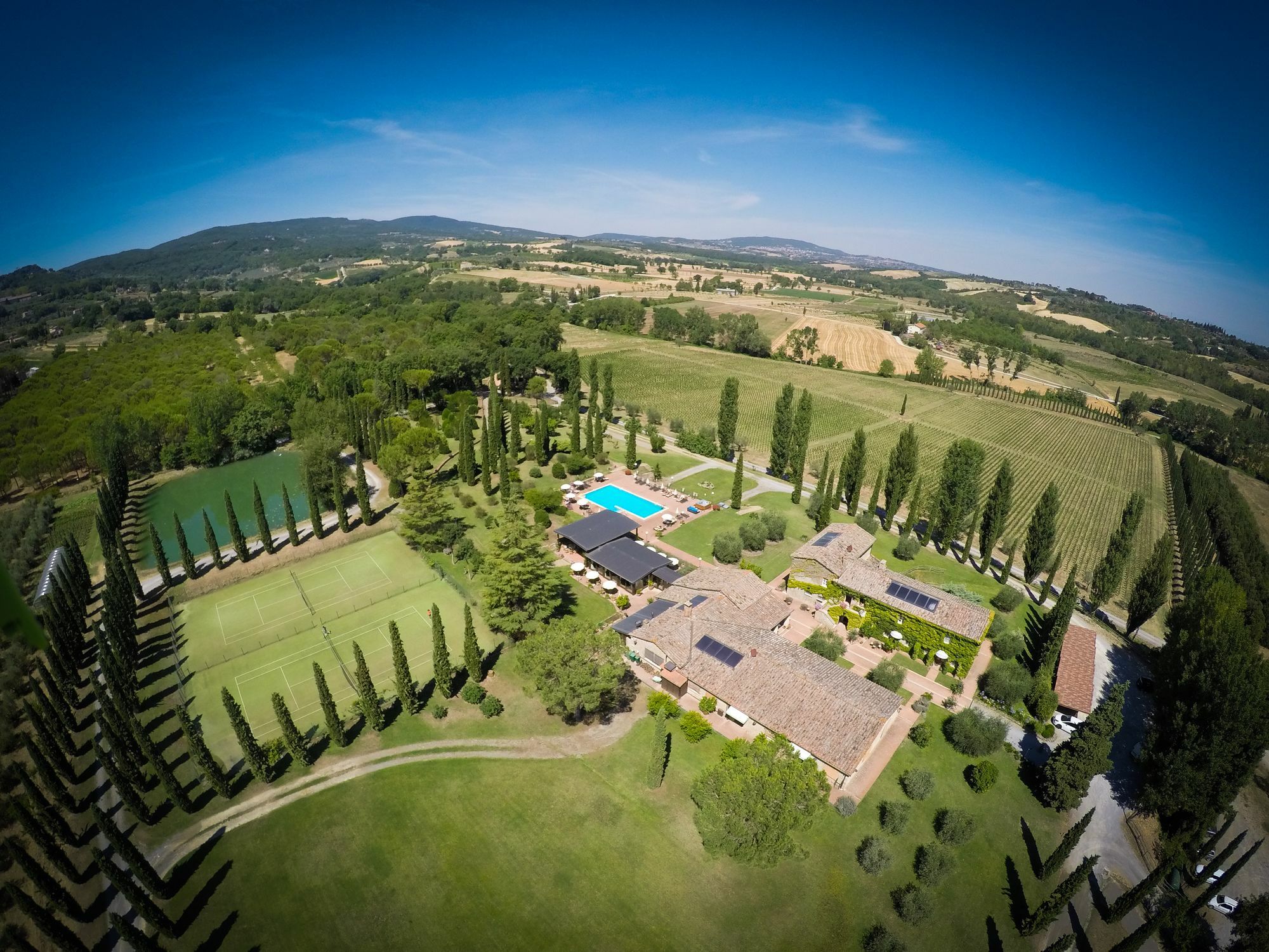 Agriturismo La Sovana Sarteano Buitenkant foto